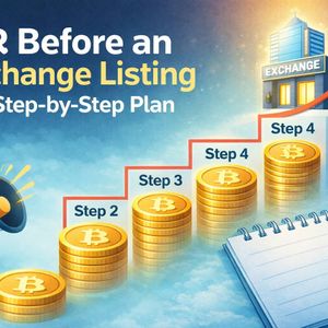 PR Before an Exchange Listing: A Step-by-Step Plan