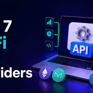 Building DeFi in 2026: Top 7 API Providers Behind Modern On-Chain Products