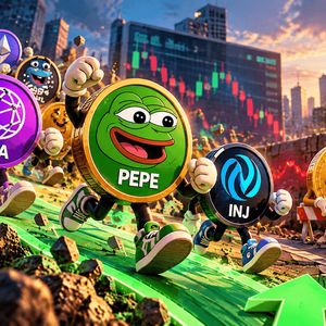 Altcoins Rebound as Bitcoin Stalls: PEPE, TIA and INJ Lead the Rotation