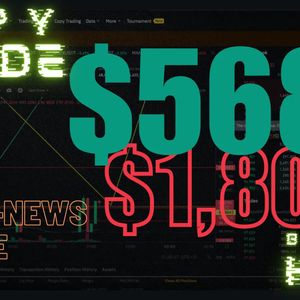 How to HACK Binance: Turning $1,800 into $568K with a 39x Long on Solana – Inside the High-Stakes Trade – Bitcoin BTC, Ethereum ETH, Ripple XRP, Solana SOL COINOTAG PRO
