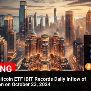 BlackRock’s Bitcoin ETF IBIT Surges with $323.6 Million Inflow, Driving Bitcoin Prices Up