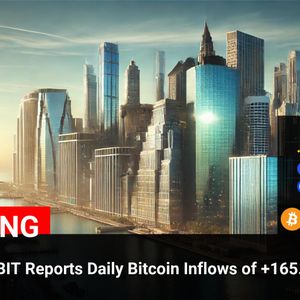 BlackRock’s IBIT Reports Daily Bitcoin Inflows Surpassing $165.3 Million, Fueling Speculation of Price Surge