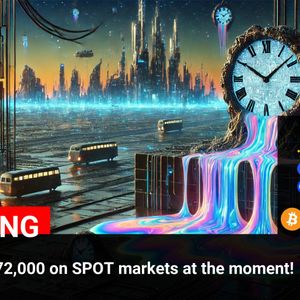 Bitcoin Surges to $72,000 on Spot Markets – Latest Cryptocurrency News