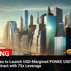 Binance Futures Announces USD-Margined PONKE USDT Perpetual Contract with 75x Leverage – Potential Impact on PONKE Price