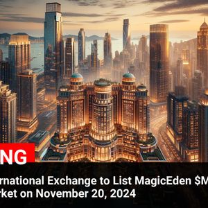 Coinbase Announces Listing of MagicEden $ME Perpetual Market on International Exchange in November 2024