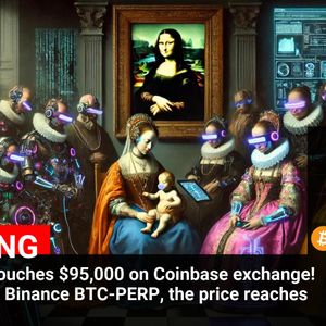 Bullish Surge: Bitcoin Reaches $95,000 on Coinbase and $94,998.4 on Binance BTC-PERP