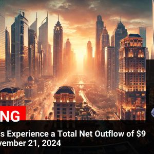 Ethereum ETFs Witness $9 Million Net Outflow Amid Volatile Market on November 21, 2024