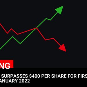Tesla Stock Hits Milestone: Surpasses $400 per Share for First Time in 2022