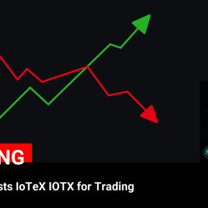 Binance.US Adds IoTeX (IOTX) for Trading – Latest Crypto News