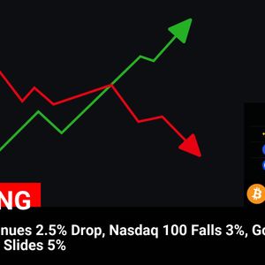 Market Update: S&P 500 and Nasdaq 100 Decline, Gold and BTC Prices Down