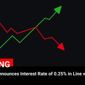 Japan Bank Aligns with Market Predictions, Set to Implement 0.25% Interest Rate