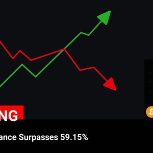 Bitcoin Dominance Reaches 59.15% as $BTC Hits $97,130.10: Crypto Market Update