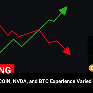 Cryptocurrency Market Update: TSLA, MSTR, COIN, NVDA, and BTC See Diverse Price Changes