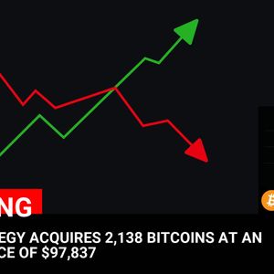 MicroStrategy’s Acquisition of 2,138 Bitcoins at an Average Price of $97,837 Signals Confidence in Cryptocurrency Market