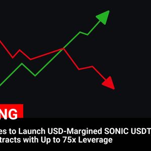 Binance Futures Announces Launch of USD-Margined SONIC USDT Perpetual Contracts with Up to 75x Leverage