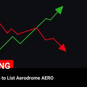 Aerodrome (AERO) Coin Listing on Coinbase Perp at $1.22: Latest Cryptocurrency News