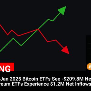 Bitcoin ETFs Witnessed Net Outflows while Ethereum ETFs Gained Inflows on 14th January 2025