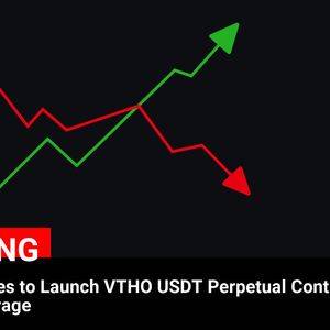 Binance Futures Introduces VTHO USDT Perpetual Contract with 75x Leverage: Cryptocurrency News Update