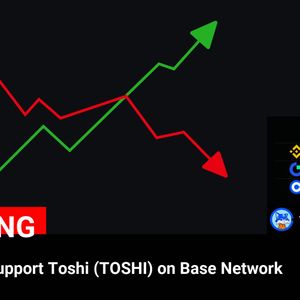 Coinbase Announces Support for Toshi (TOSHI) on Base Network: Exciting Opportunities for Crypto Investors