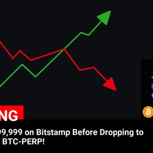 Bitcoin Reaches $99,999 on Bitstamp, Drops to $99,977.40 on BTC-PERP: Latest Update on BTC’s Market Performance