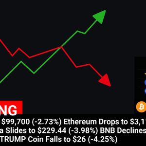 Cryptocurrency Market Update: Bitcoin, Ethereum, Solana, BNB, and TRUMP Coin Experience Declines – September 2023