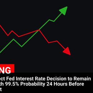 Anticipating Fed Interest Rate Decision: Investors Predict Unchanged Outcome with 99.5% Certainty