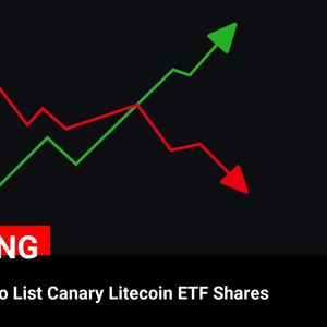 Nasdaq Seeks to List Canary Litecoin ETF Shares, Litecoin (LTC) Price at $116.64