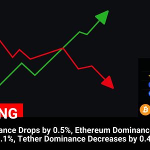 Cryptocurrency Market Update: Bitcoin Dominance Falls, Ethereum Gains Ground, Tether Declines