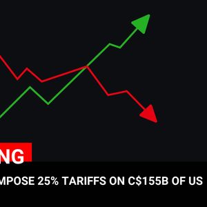 Canada Imposes 25% Tariffs on $155B Worth of US Goods: Impact on Cryptocurrency Markets