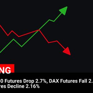 European Market Volatility: EUROSTOXX 50, DAX, and NASDAQ Futures Tumble Over 2%