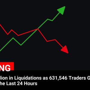 Massive Liquidations: 631,546 Traders Lose Over $1.79 Billion in 24 Hours