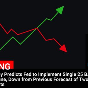 Morgan Stanley Forecasts Fed to Implement Single 25 Basis Point Cut in June, Impact on Cryptocurrency Market