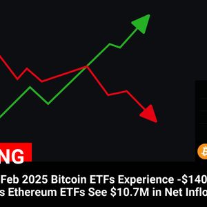 Investment Trends: Bitcoin ETFs Witness $140.2M in Outflows, While Ethereum ETFs Gain $10.7M in Inflows on 6th Feb 2025