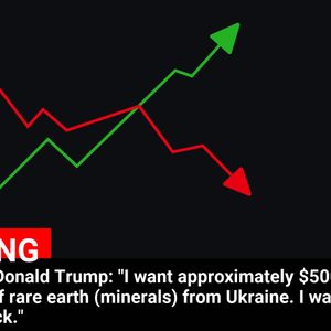 Donald Trump Seeks $500 Billion Worth of Rare Earth Minerals from Ukraine: Impact on Cryptocurrency Market