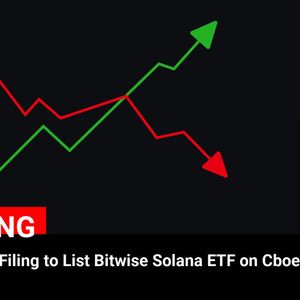 Bitwise Files for Listing Solana ETF on Cboe BZX Exchange, SEC Review Underway