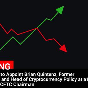 Donald Trump Taps Brian Quintenz as Permanent CFTC Chairman: Former Commissioner and Head of Cryptocurrency Policy at a16z