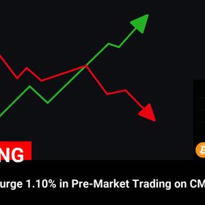 BTC Futures on CME Soar 1.10% in Pre-Market Trading, Boosting Crypto Market