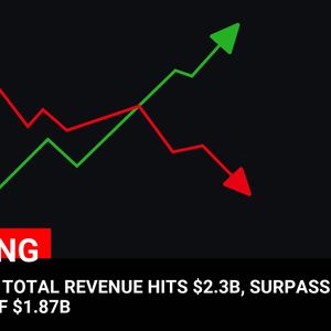 COINBASE 4Q TOTAL REVENUE HITS $2.3B, SURPASSING ESTIMATES OF $1.87B