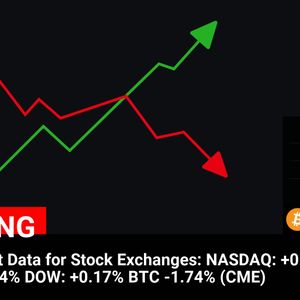 US Pre-Market Data for Stock Exchanges:
NASDAQ: +0.4%
S&P 500: +0.34%
DOW: +0.17%
BTC -1.74% (CME)

💰Coin:
BTC ( $BTC ) $95,761.50