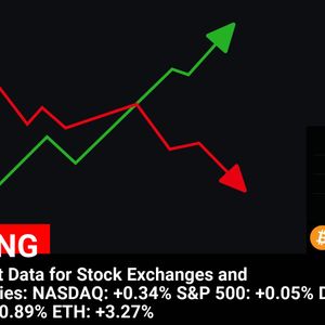 US Pre-Market Data for Stock Exchanges and Cryptocurrencies:
NASDAQ: +0.34%
S&P 500: +0.05%
DOW: -0.53%
BTC: +0.89%
ETH: +3.27%

💰Coin:
BTC ( $BTC ) $99,336.40...