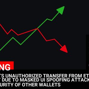 BYBIT DETECTS UNAUTHORIZED TRANSFER FROM ETH COLD WALLET DUE TO MASKED UI SPOOFING ATTACK, ENSURES SECURITY OF OTHER WALLETS

💰Coin:
ETH ( $ETH ) $2,701.44