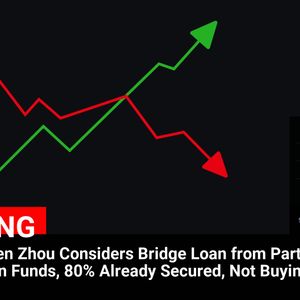 Livestream: Ben Zhou Considers Bridge Loan from Partners to Cover Stolen Funds, 80% Already Secured, Not Buying ETH

💰Coin:
ETH ( $ETH ) $2,693.69