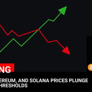 BITCOIN, ETHEREUM, AND SOLANA PRICES PLUNGE BELOW KEY THRESHOLDS

💰Coin:
Bitcoin ( $BTC ) $80,190.20
Ethereum ( $ETH ) $2,154.17
Solana ( $SOL ) $129.20