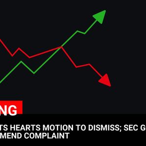 COURT GRANTS HEARTS MOTION TO DISMISS; SEC GIVEN 20 DAYS TO AMEND COMPLAINT