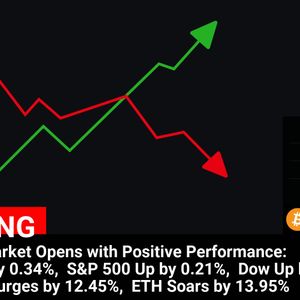 US Futures Market Opens with Positive Performance:
NASDAQ Up by 0.34%, 
S&P 500 Up by 0.21%, 
Dow Up by 0.09%, 
BTC Surges by 12.45%, 
ETH Soars by 13.95%

💰Co...