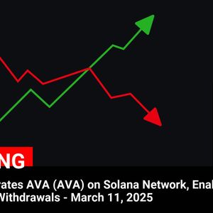 Binance Integrates AVA (AVA) on Solana Network, Enables Deposits and Withdrawals – March 11, 2025

💰Coin:
Solana ( $SOL ) $119.97
AVA ( $AVA ) $0.6085