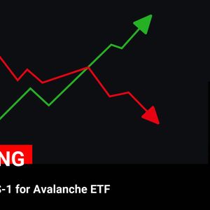 Vaneck Files S-1 for Avalanche ETF

💰Coin:
Avalanche ( $AVAX ) $19.06