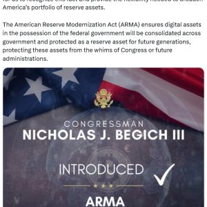 Bitcoin Tests $78K as ARMA Bill Targets 1M BTC Reserve, $4B Shorts Stack at $80K