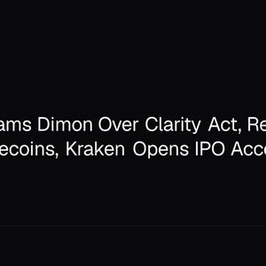Lummis Slams Dimon Over Clarity Act, Revolut US Adds Stablecoins, Kraken Opens IPO Access