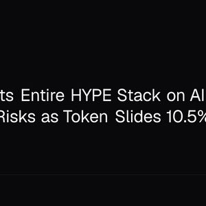 Hayes Exits Entire HYPE Stack on AI IPO and Midterm Risks as Token Slides 10.5%